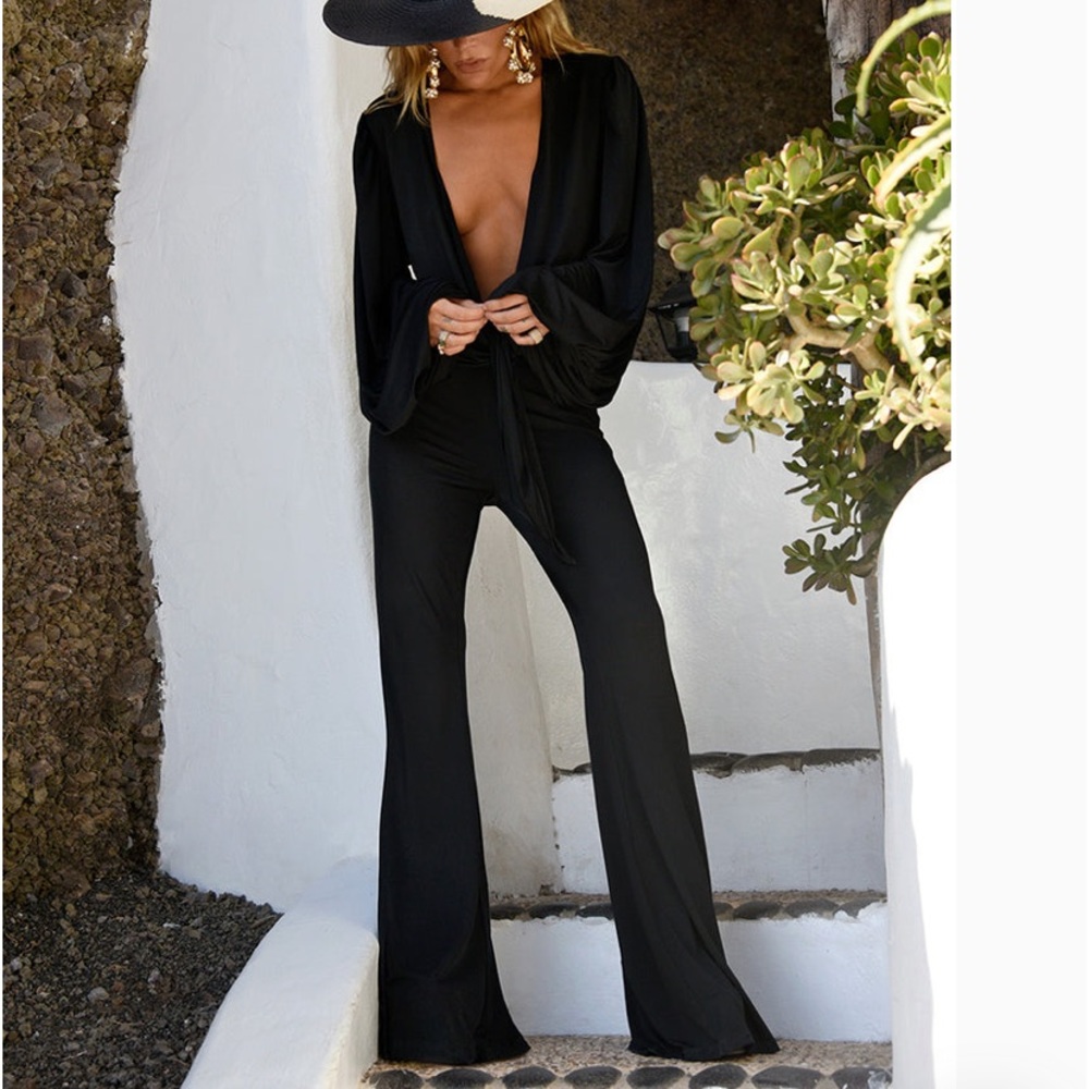 Rat and boa clementine jumpsuit